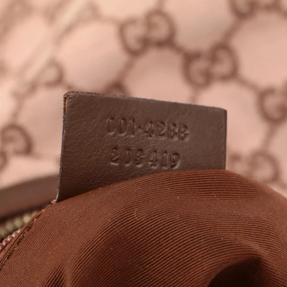 Gucci Brown Canvas Hobo Bag - Picture 5 of 8